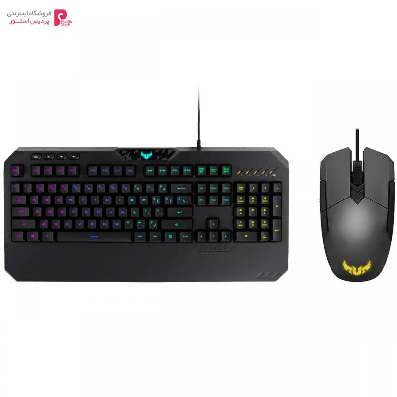 کیبورد و ماوس مخصوص بازی ایسوس مدل TUF Gaming Combo - 0