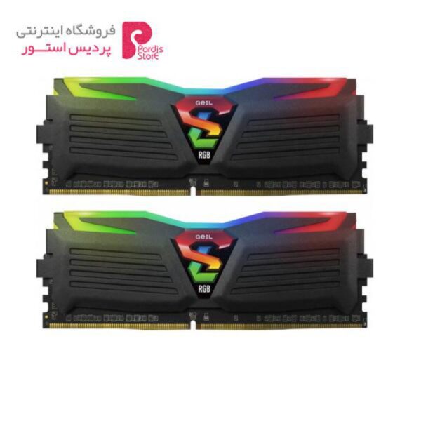 رم دسکتاپ DDR4 دو کاناله 3200 مگاهرتز CL16 گیل مدل SUPER LUCE RGB SYNC ظرفیت 16 گیگابایت - 0