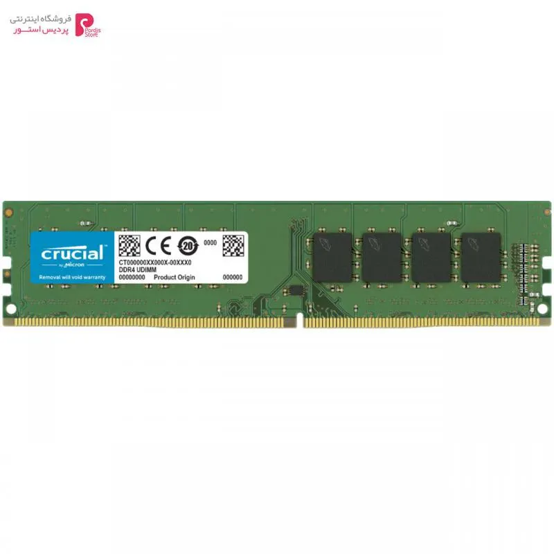 رم دسکتاپ DDR4تک کاناله2666مگاهرتز کروشیالCL19ظرفیت4 - رم دسکتاپ DDR4تک کاناله2666مگاهرتز کروشیالCL19ظرفیت4