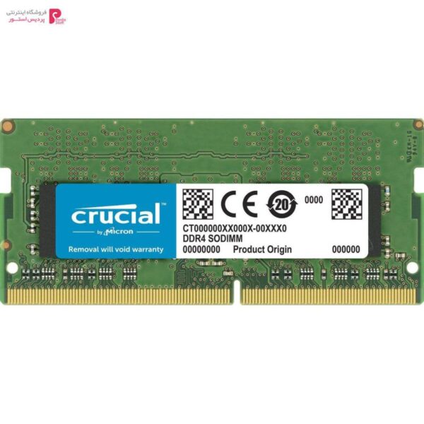 رم لپ تاپ DDR4 تک کاناله 2666 مگاهرتز CL19 کروشیال مدل CT4G4SFS8266 ظرفیت 4 گیگابایت - 0