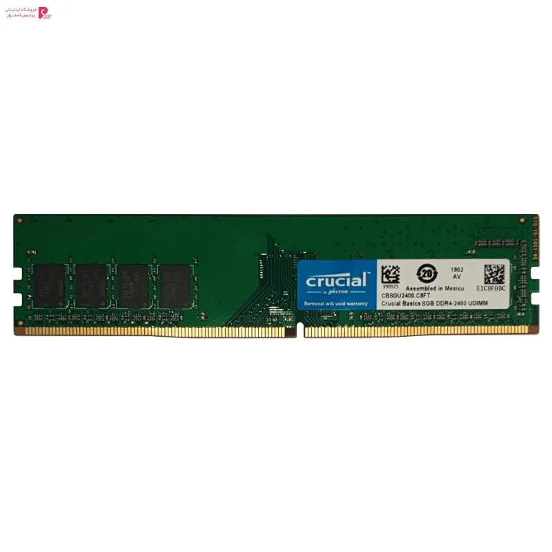 رم دسکتاپ DDR4تک کاناله CL17کروشیال Basicsظرفیت8