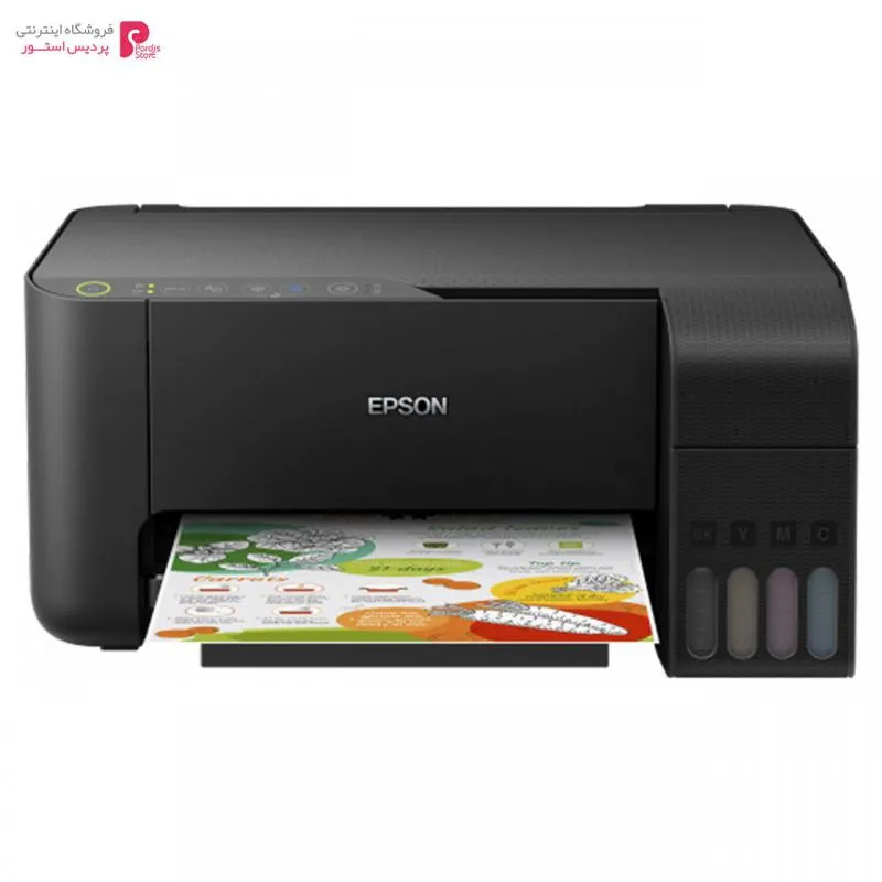 پرینتر چندکاره جوهرافشان اپسون EcoTank L3150 - پرینتر چندکاره جوهرافشان اپسون EcoTank L3150