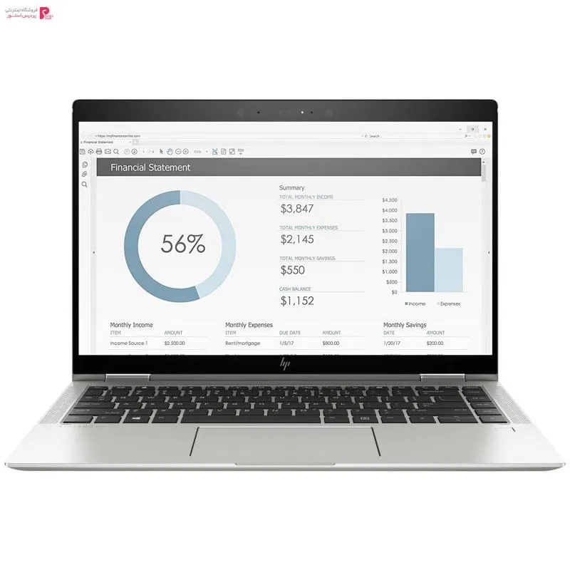 لپ تاپ 15 اینچی اچ پی مدل EliteBook x360 1040 G5-A - 0