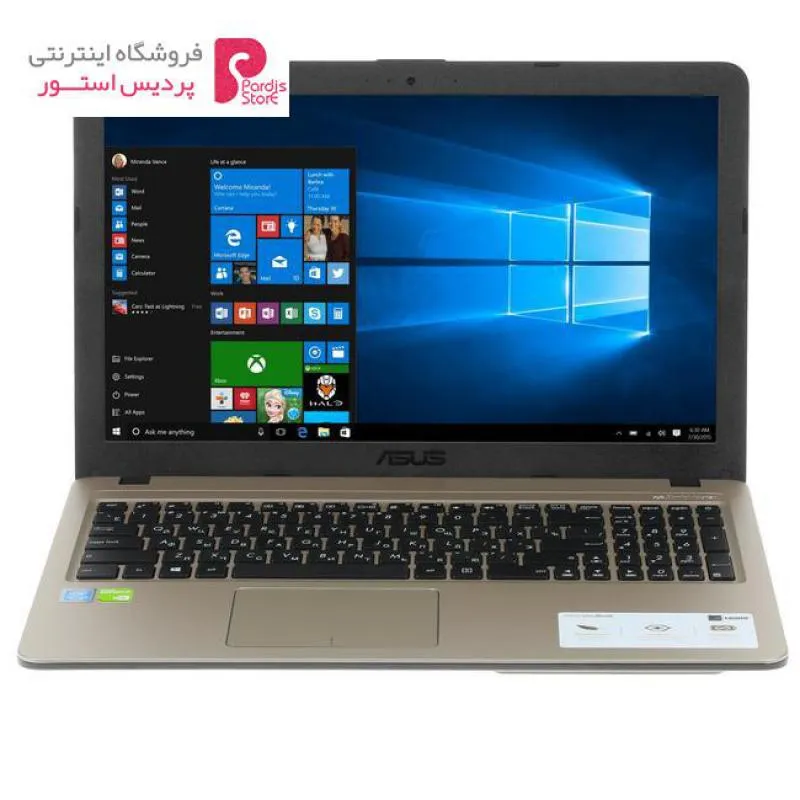 لپ تاپ 15 اینچی ایسوس مدل VivoBook X540MB - F - 0
