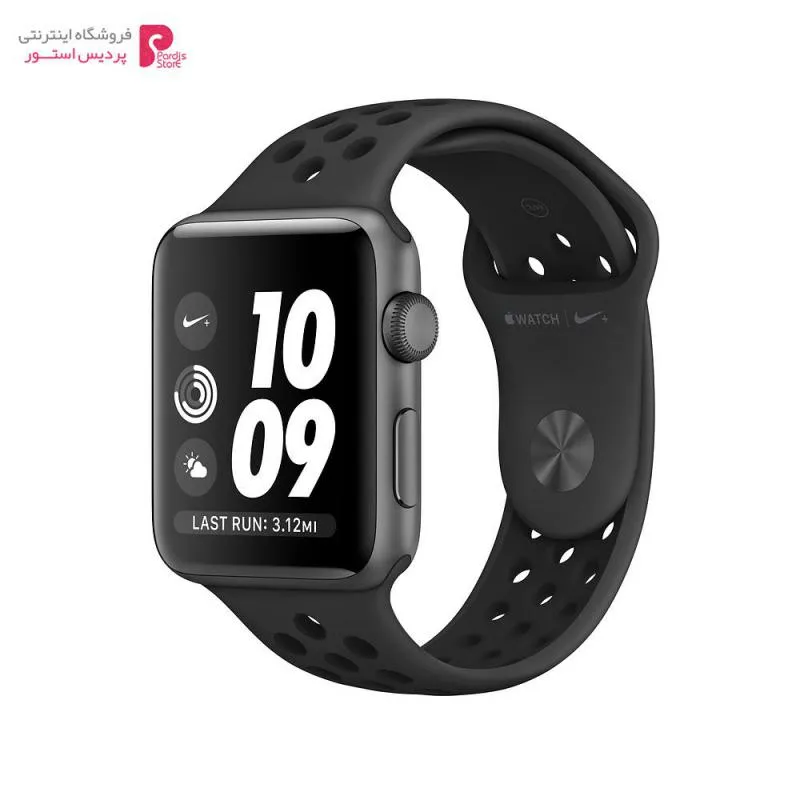 اپل واچ سری 3 مدل Nike Plus 38mm Space Gray Aluminum Case - اپل واچ سری 3 مدل Nike Plus 38mm Space Gray Aluminum Case