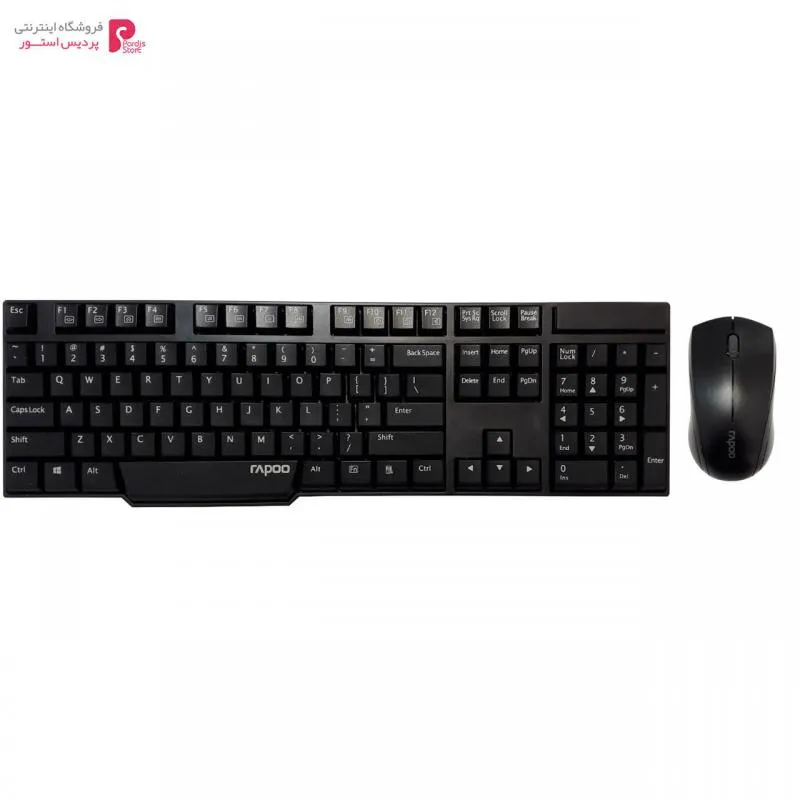 کیبورد به همراه ماوس رپو X1800 - کیبورد به همراه ماوس رپو X1800