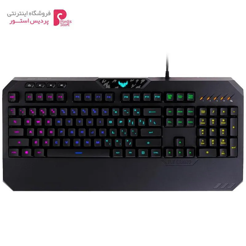 کیبورد مخصوص بازی ایسوس RA02 TUF GAMING K5 - کیبورد مخصوص بازی ایسوس RA02 TUF GAMING K5