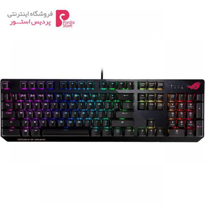 کیبورد مخصوص بازی ایسوس ROG Strix Scope Deluxe - کیبورد مخصوص بازی ایسوس ROG Strix Scope Deluxe