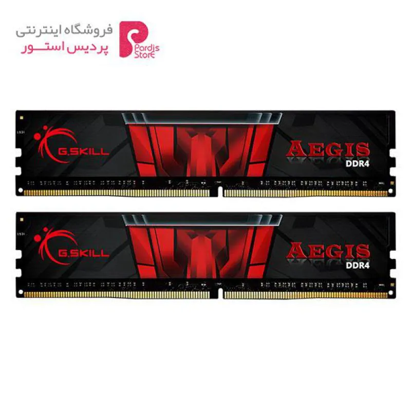 رم دسکتاپ DDR4 جی اسکیل aegis 16GB - رم دسکتاپ DDR4 جی اسکیل aegis 16GB