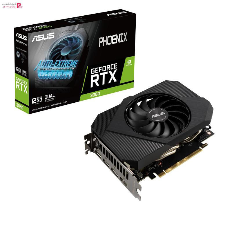 کارت گرافیک ایسوس GeForce RTX 3060 PHOENIX - کارت گرافیک ایسوس GeForce RTX 3060 PHOENIX