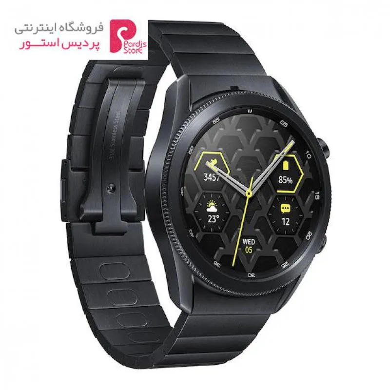 ساعت هوشمند سامسونگ Galaxy Watch3 Titanium 45mm - ساعت هوشمند سامسونگ Galaxy Watch3 Titanium 45mm