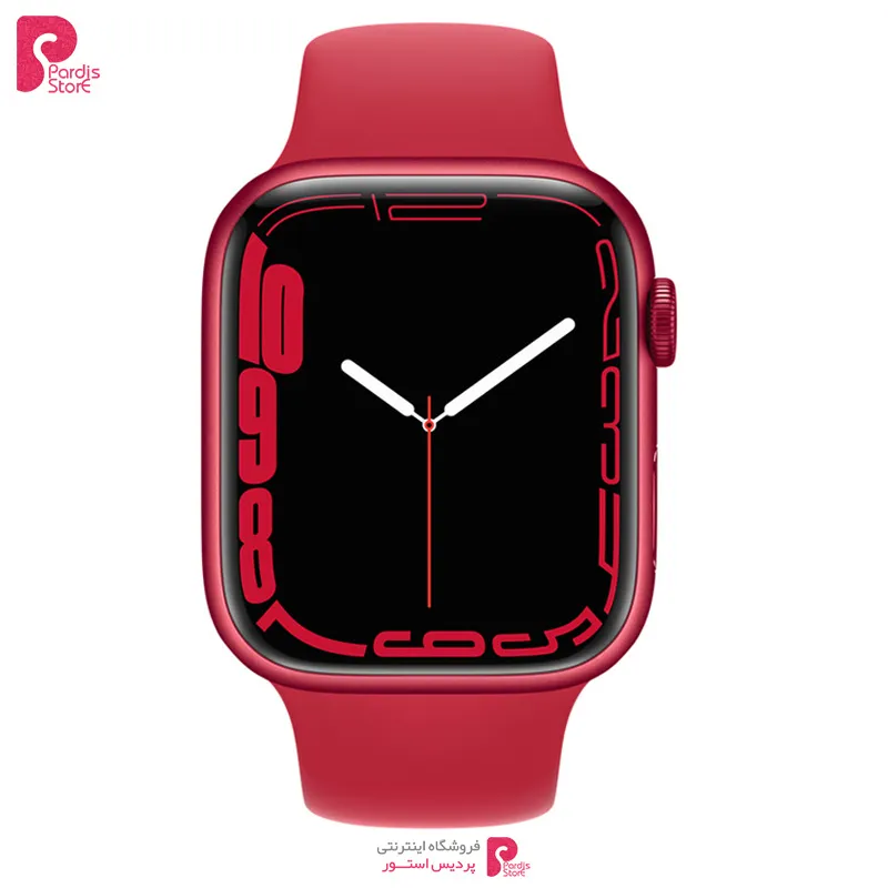 ساعت هوشمند اپل واچ سری 7 45mm Aluminum Case With Sport Band - ساعت هوشمند اپل واچ سری 7 45mm Aluminum Case With Sport Band