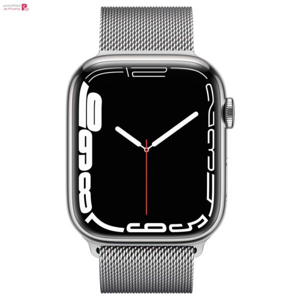 ساعت هوشمند اپل واچ سری 7 مدل 45mm stainless steel - ساعت هوشمند اپل واچ سری 7 مدل 45mm stainless steel