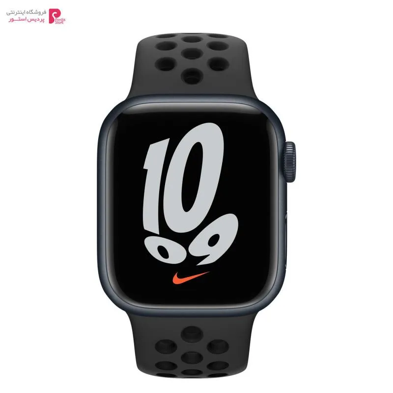 ساعت هوشمند اپل واچ سری 7 مدل 41mm Aluminum Case with Nike Sport Band - ساعت هوشمند اپل واچ سری 7 مدل 41mm Aluminum Case with Nike Sport Band