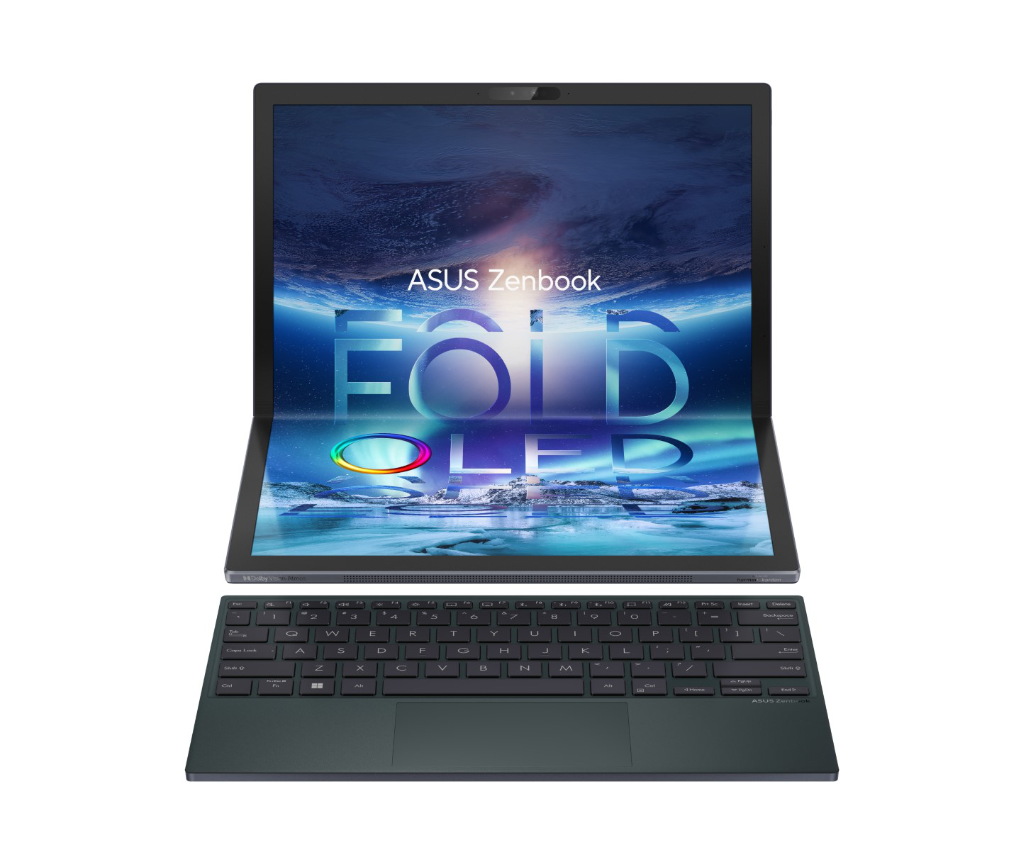 Zenbook 17 Fold OLED UX9702 Product photo 2K TechBlack 0242