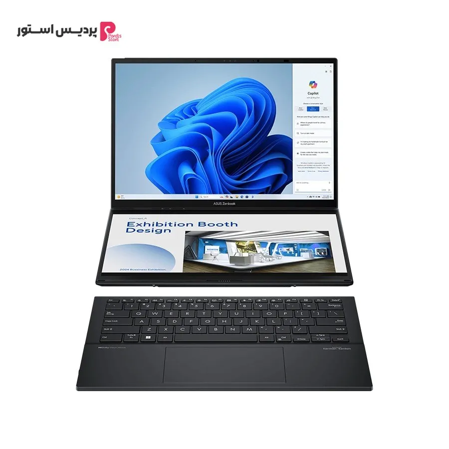 لپ تاپ ایسوس Zenbook Duo UX8406MA-CA - لپ تاپ ایسوس Zenbook Duo UX8406MA-CA