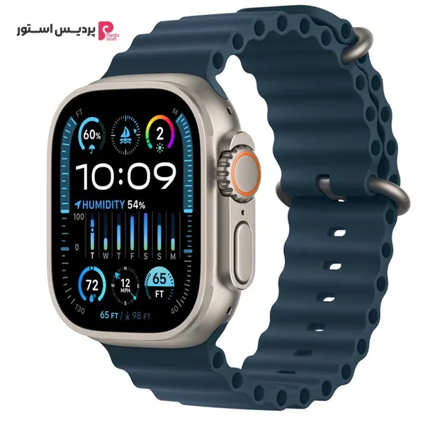 ساعت هوشمند اپل مدل Ultra 2 Titanium Case Ocean Band 49mm - ساعت هوشمند اپل مدل Ultra 2 Titanium Case Ocean Band 49mm