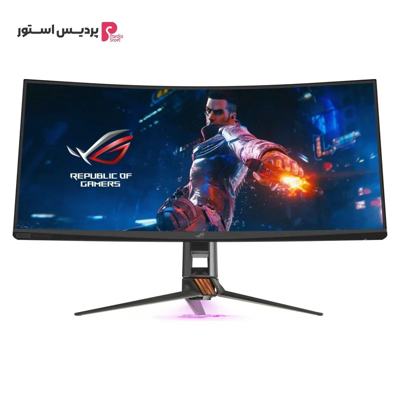 مانیتور مخصوص بازی خمیده ایسوس مدل ROG Swift PG35VQ سایز 35 اینچ