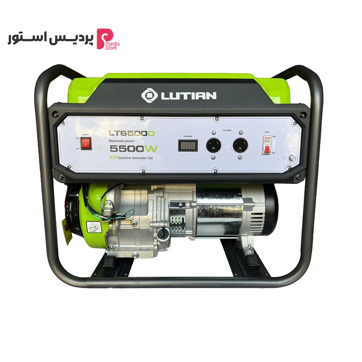 موتور برق بنزینی 15 اسب بخار لوتیان مدل LT6500D - تصویر 1