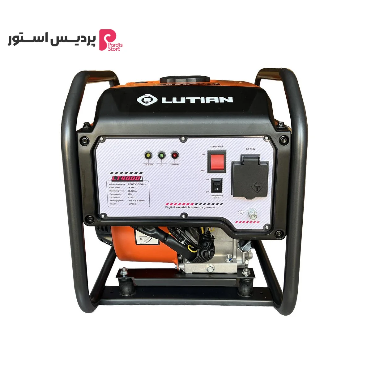 موتور برق بنزینی 7 اسب بخار لوتیان مدل LT4000i - تصویر 1