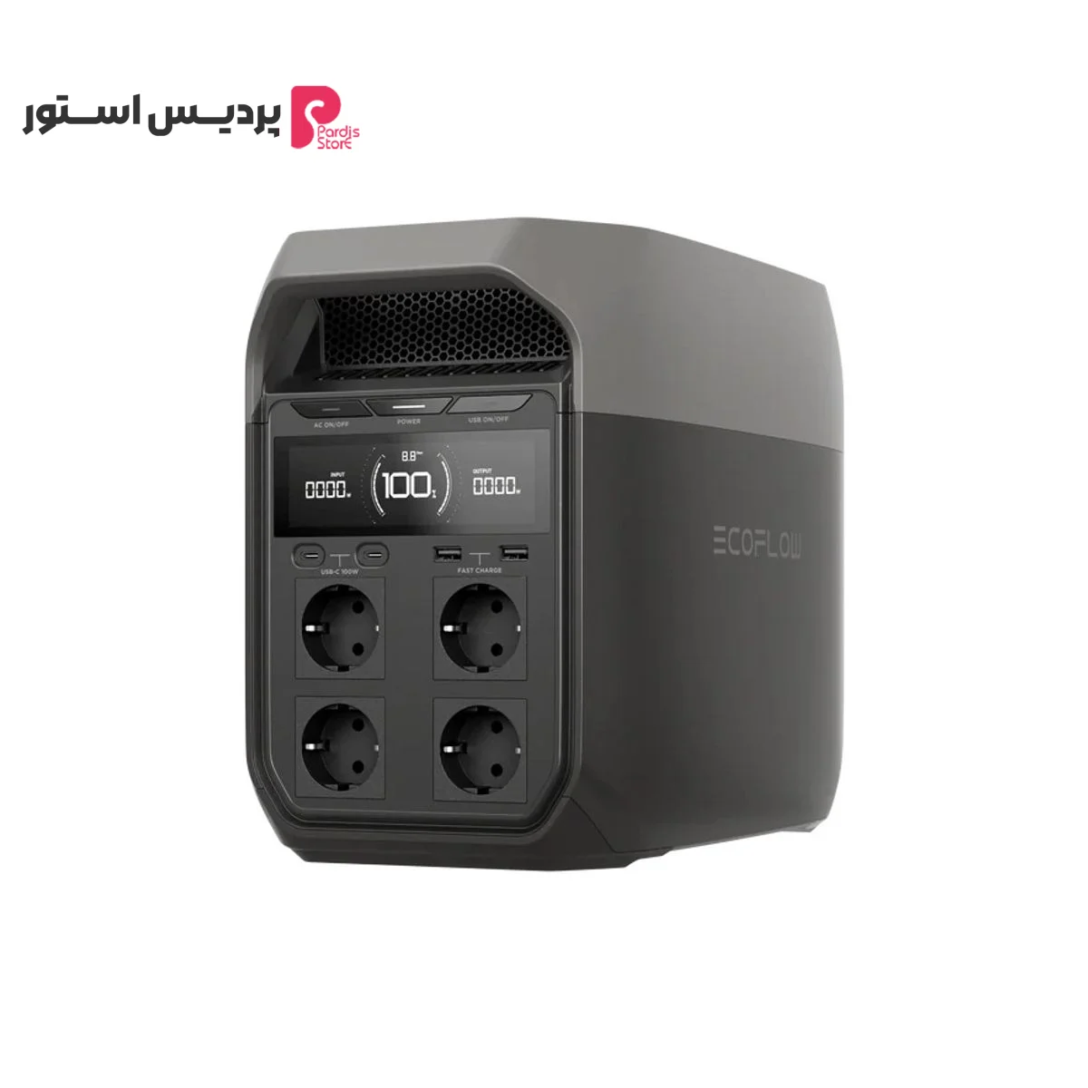 پاور استیشن 1800 وات اکوفلو مدل DELTA 3 ظرفیت 320000 میلی آمپر ساعت - تصویر 1