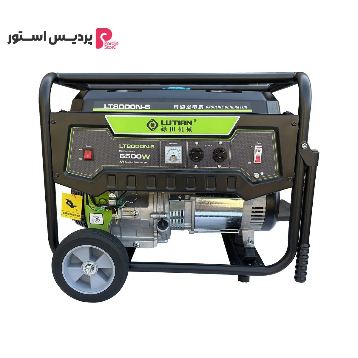 موتور برق بنزینی 15 اسب بخار لوتیان مدل LT8000N-6 - تصویر 1
