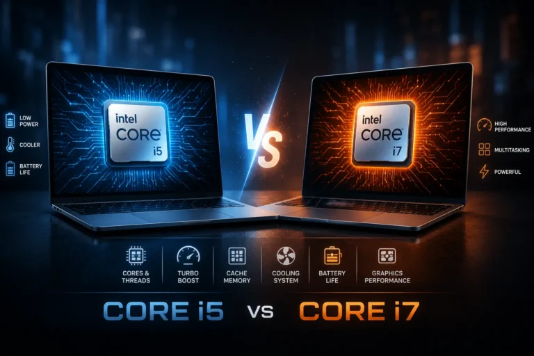 تفاوت لپ تاپ Core i5 و Core i7؛ کدام انتخاب بهتری است؟