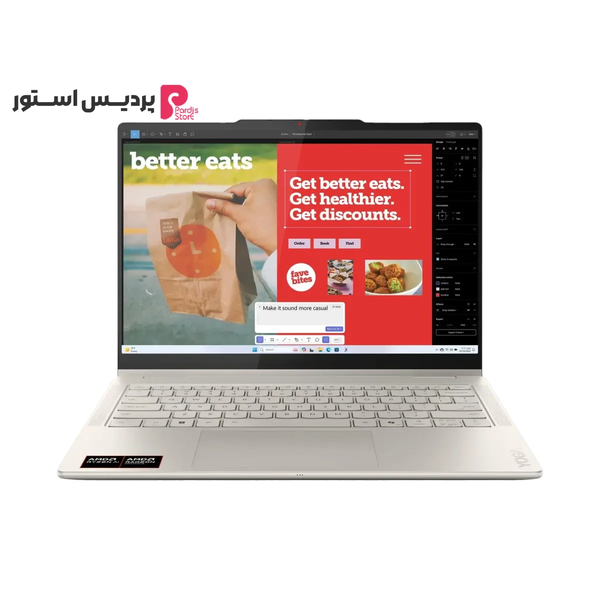 خرید لپ تاپ لنوو Yoga 7 2-in-1 14AKP10-Z AI 7 350 - تصویر اصلی محصول