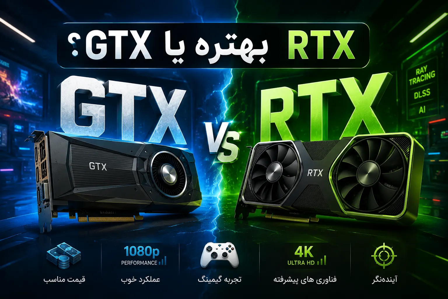GTX بهتره یا RTX