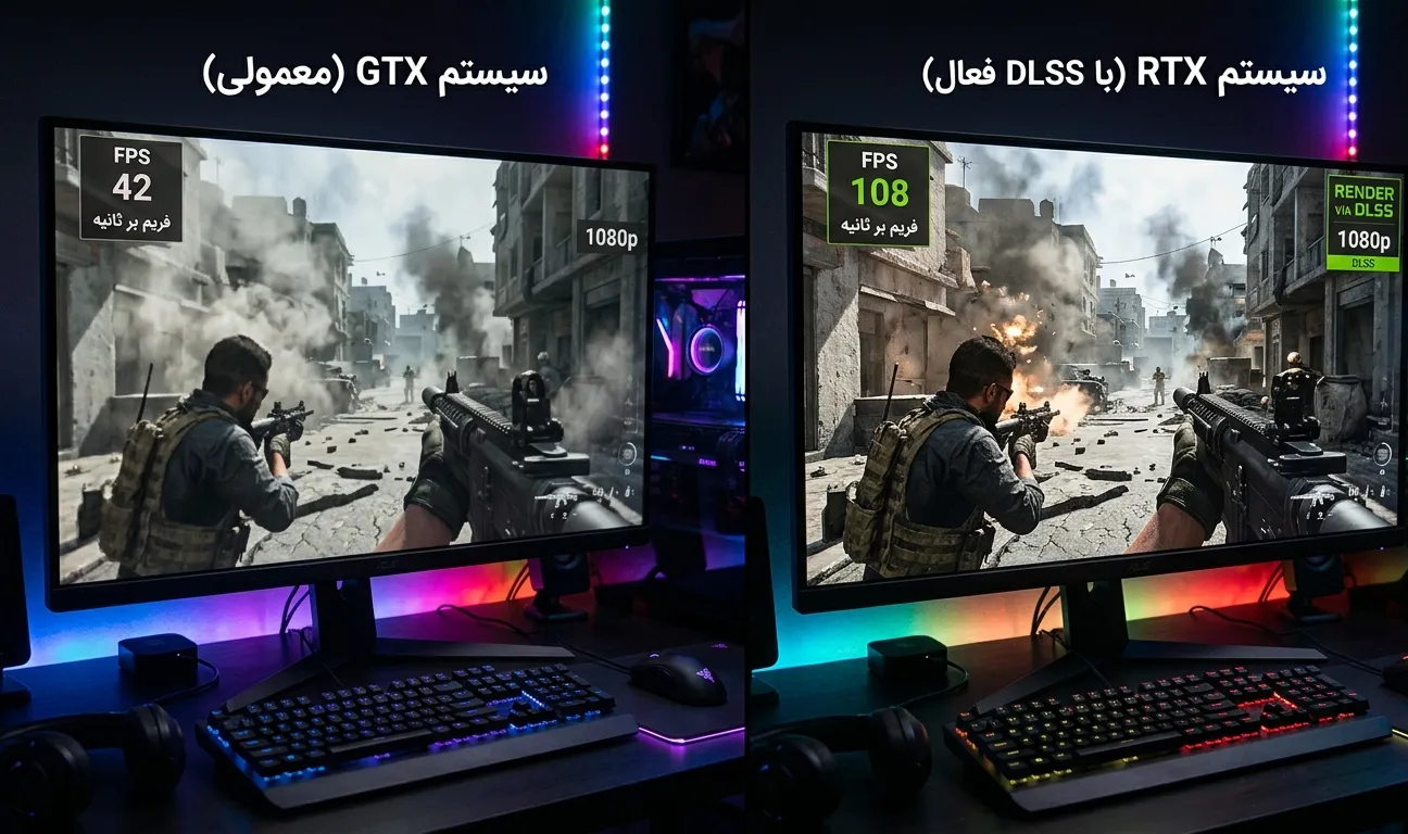 عملکرد GTX بهتره یا RTX 