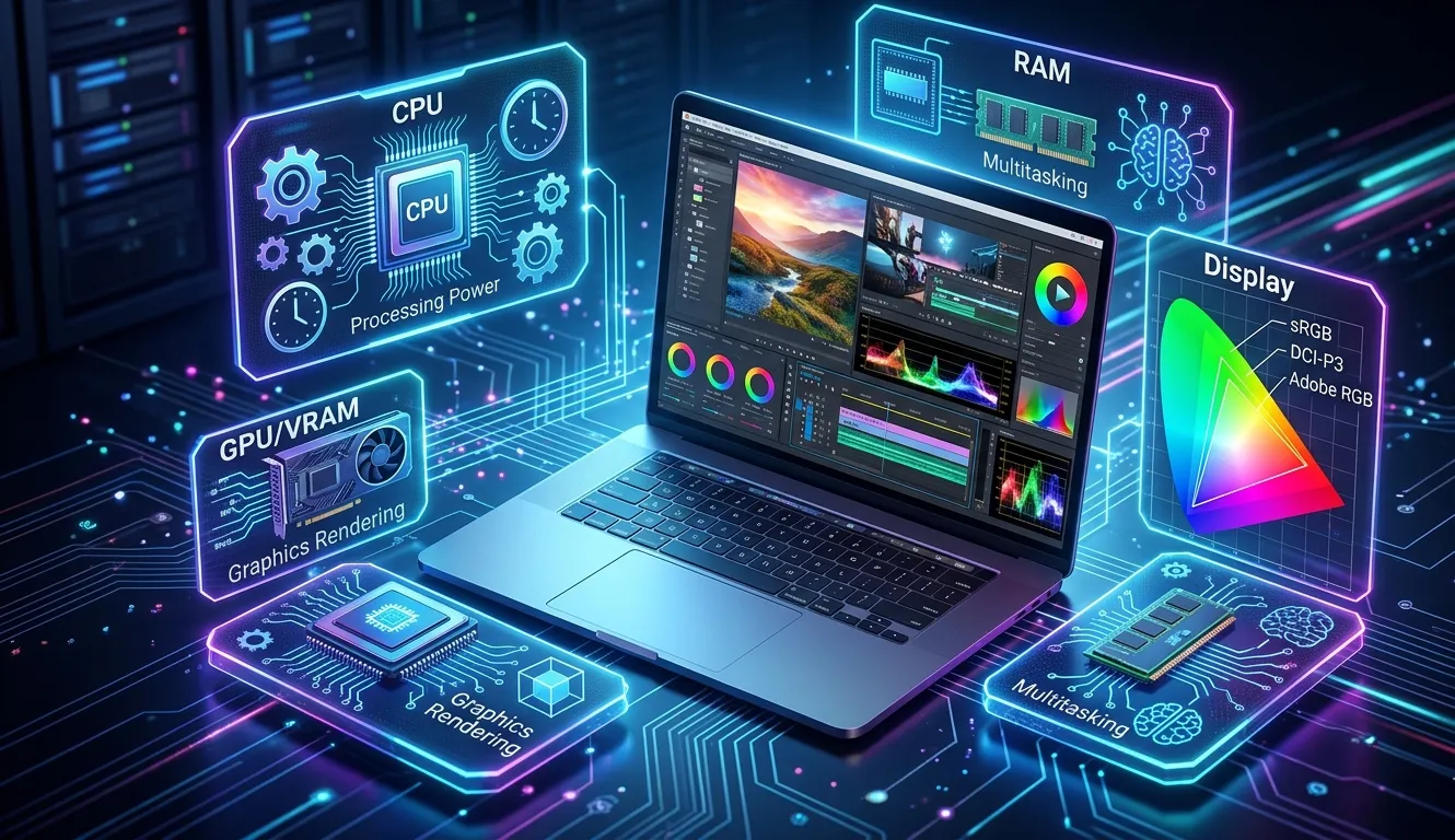بهترین لپ تاپ برای فتوشاپ و پریمیر
