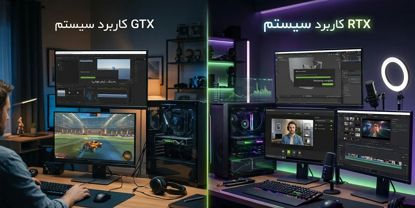 GTX بهتره یا RTX