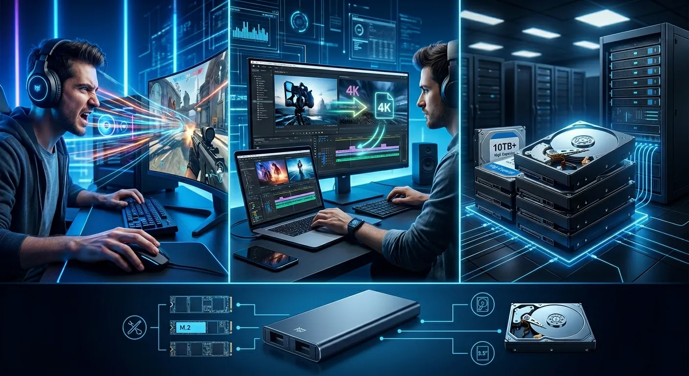 فرق SSD و HDD