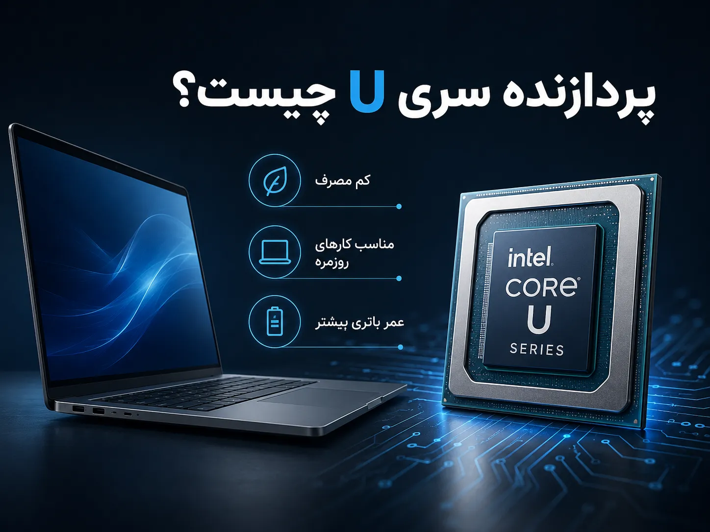 پردازنده سری U چیست و چه تفاوتی با پردازنده های قدرتمند لپ تاپ دارد