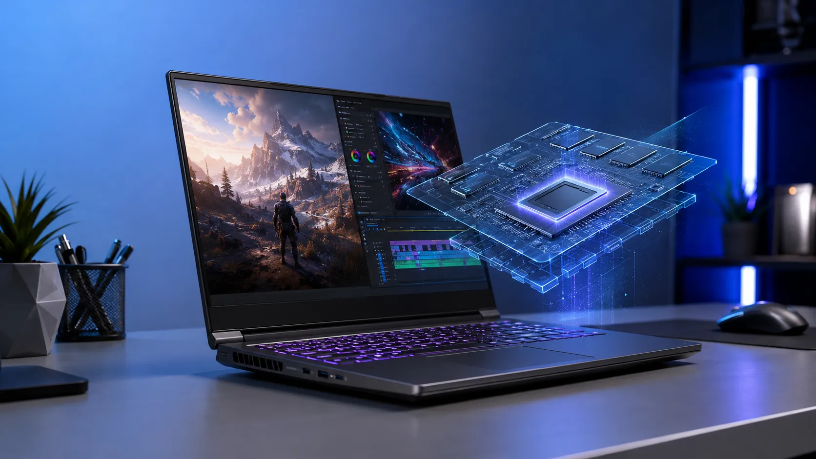 VRAM چیست و کارت گرافیک لپ تاپ چند گیگ باشد
